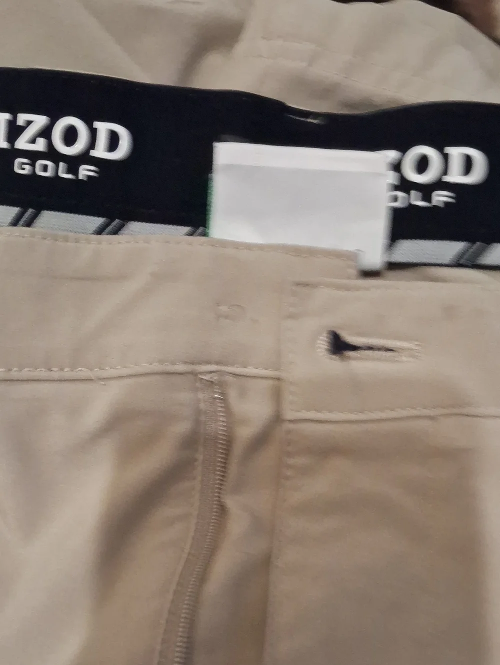 Izod Tan Golf Shorts
